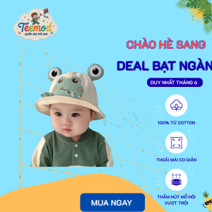 Mũ Tai Bèo Hình Ếch Cho Bé – Dễ Thương, Thoáng Mát Và Bảo Vệ Bé Mỗi Ngày Mũ Tai Bèo Hình Ếch Cho Bé – Phụ Kiện Đáng Yêu Không Thể Thiếu